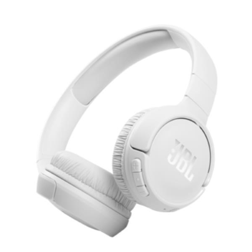 JBL TUNE 510BT - Cuffie con microfono - on-ear - Bluetooth - senza fili - bianco